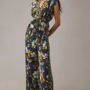 Farm Rio Hummingbird Jumpsuit